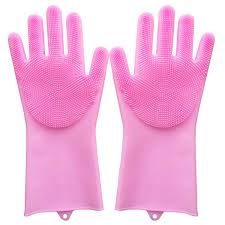 Bath Time Scrub Gloves